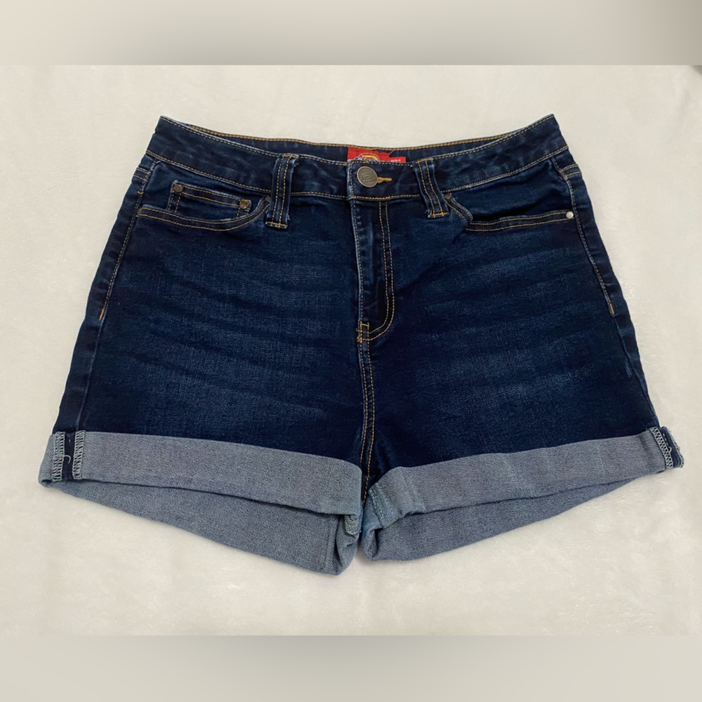 Dickies dark wash denim shorts size 27